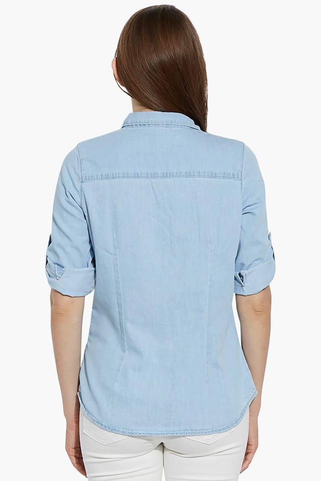 TEMPLE OF DENIM Men Washed Casual Light Blue Shirt - Buy TEMPLE OF DENIM  Men Washed Casual Light Blue Shirt Online at Best Prices in India |  Flipkart.com