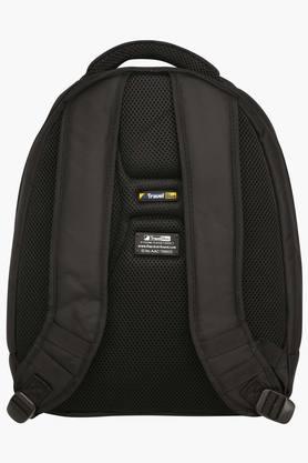 Buy TRAVEL BLUE Black Unisex Zipper Closure Laptop Backpack