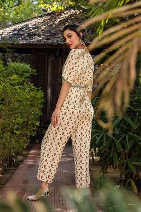 Cream best sale jumpsuit womens