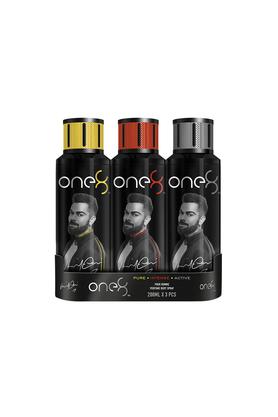 Buy ONE8 BY VIRAT KOHLI Mens Intense Pure and Active Deodorant