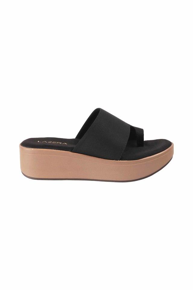 90s platform sandals online black