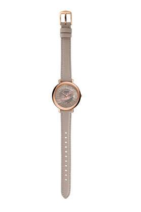 Jacqueline sand hot sale leather watch