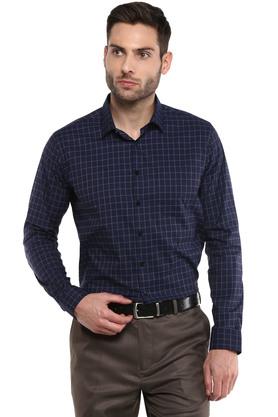 VAN HEUSEN - Dark Blue Formal Shirts - 2