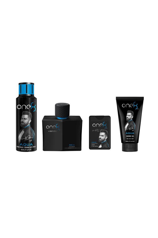 Buy ONE8 BY VIRAT KOHLI Mens Aqua EDP with Pocket Spray Deodorant