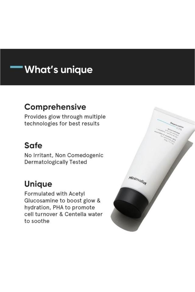 Buy MINIMALIST 3 Sepicalm + Oats Face Moisturizer Shoppers Stop