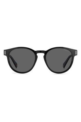 Polaroid Sunglasses Men's Casual Sunglasses, Black/Polarized Gray, 53mm,  22mm : : Clothing, Shoes & Accessories