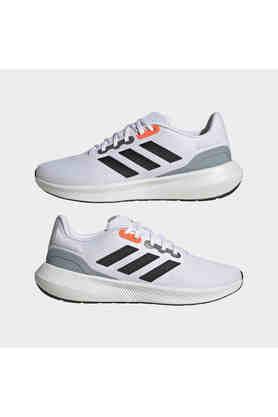 Buy ADIDAS White RUNFALCON Men Lace Up Sports Shoes