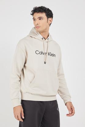 Mens grey cheap calvin klein hoodie