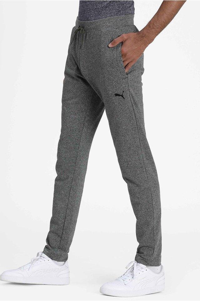 Puma Grey Straight Fit Track Pants - Buy Puma Grey Straight Fit Track Pants  online in India