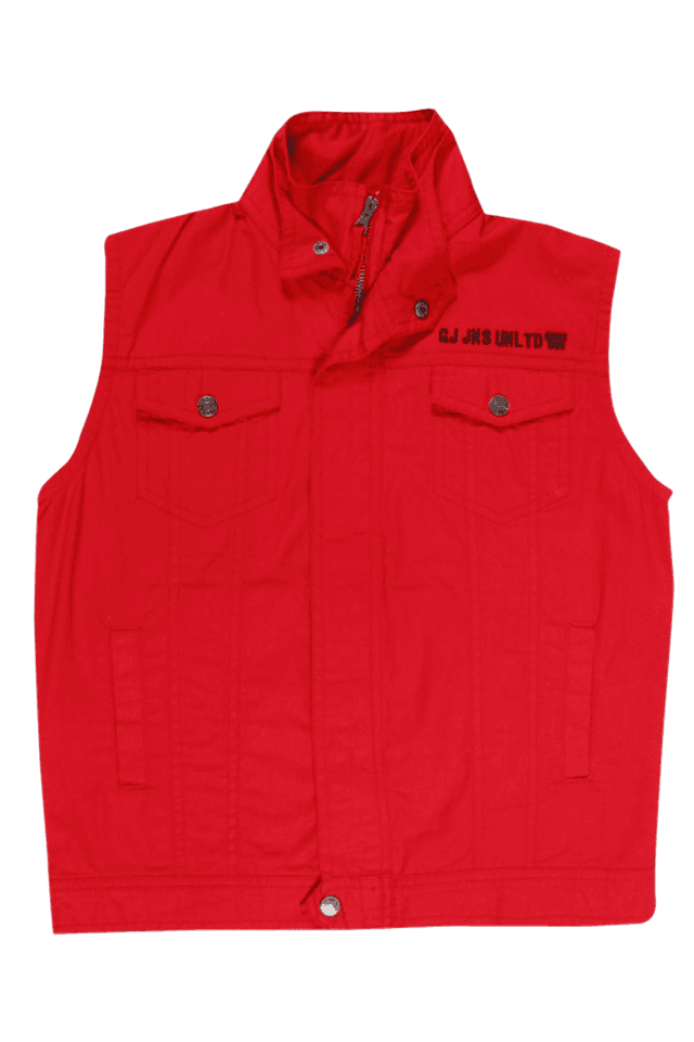 Get Bagru Red Round Neck Reversible Cotton Quilted Sleeveless Jacket at ₹  1800 | LBB Shop