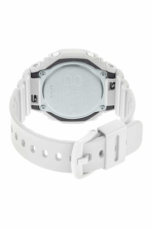 White digital hot sale g shock