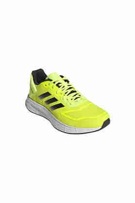 Adidas yellow outlet sports shoes