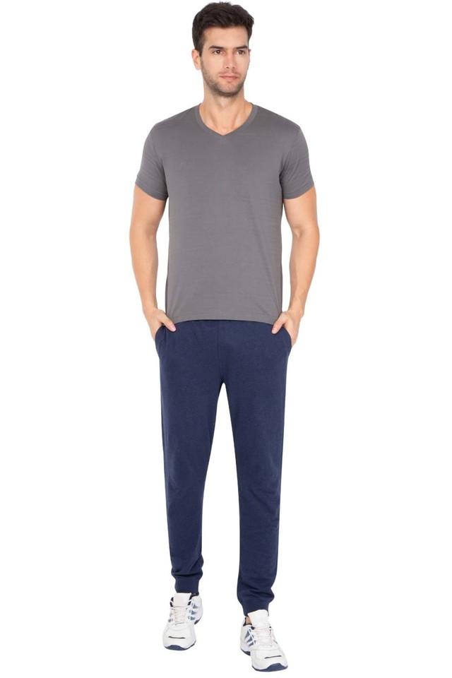 JOCKEY 9501 Self Design Men Black Track Pants - Buy Black & Grey Melange  JOCKEY 9501 Self Design Men Black Track Pants Online at Best Prices in  India | Flipkart.com