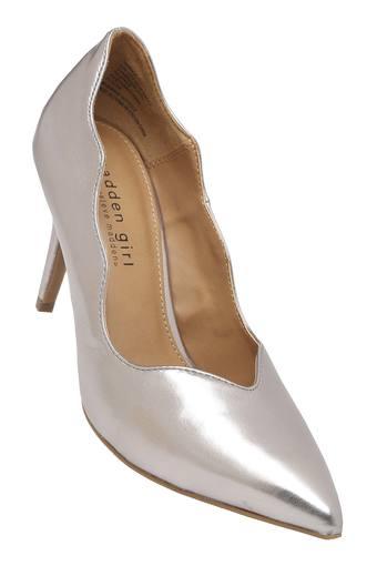 steve madden champagne heels