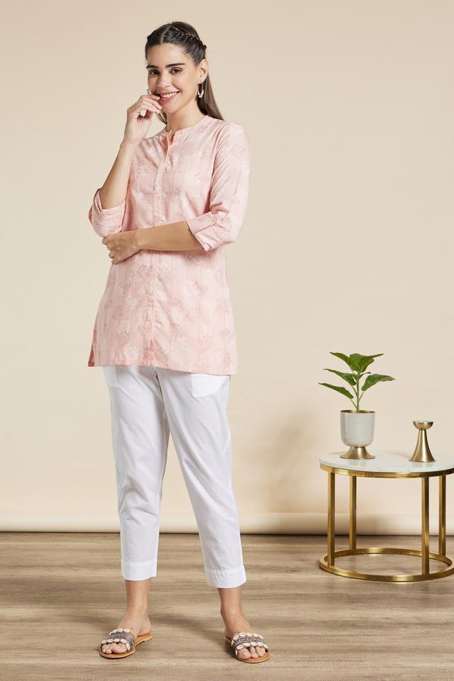 HAUTE CURRY -  Pink Kurtis & Tops - Main