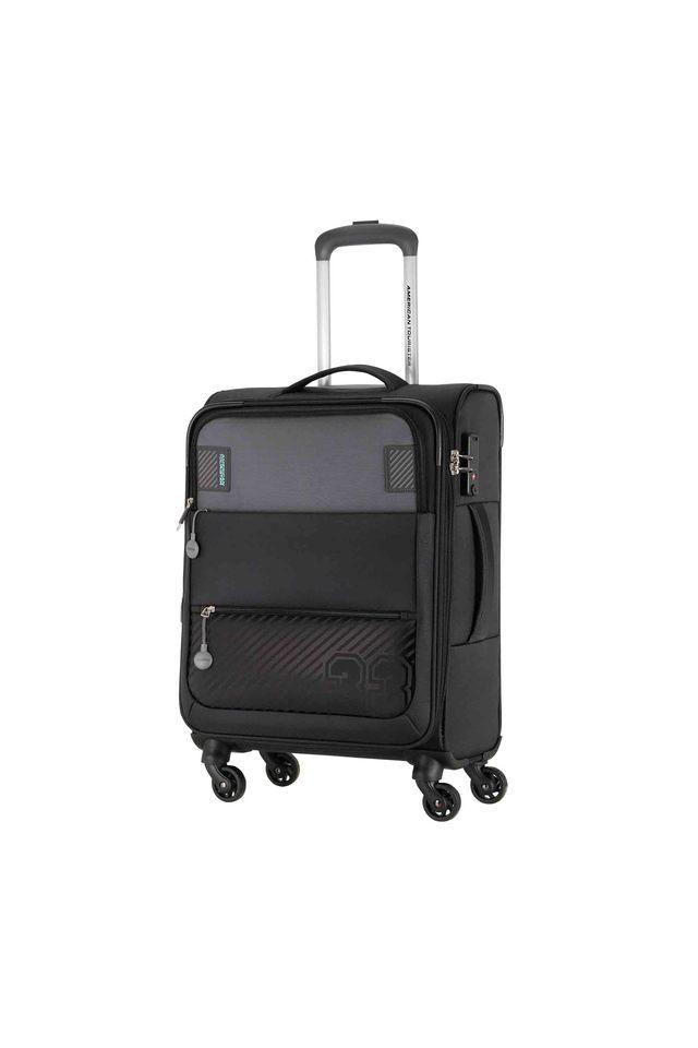 Buy AMERICAN TOURISTER Black Unisex Majoris Polyester Soft Trolley |  Shoppers Stop