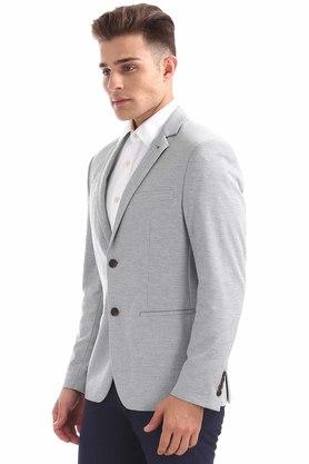 Mens Slim Fit Patterned Blazer