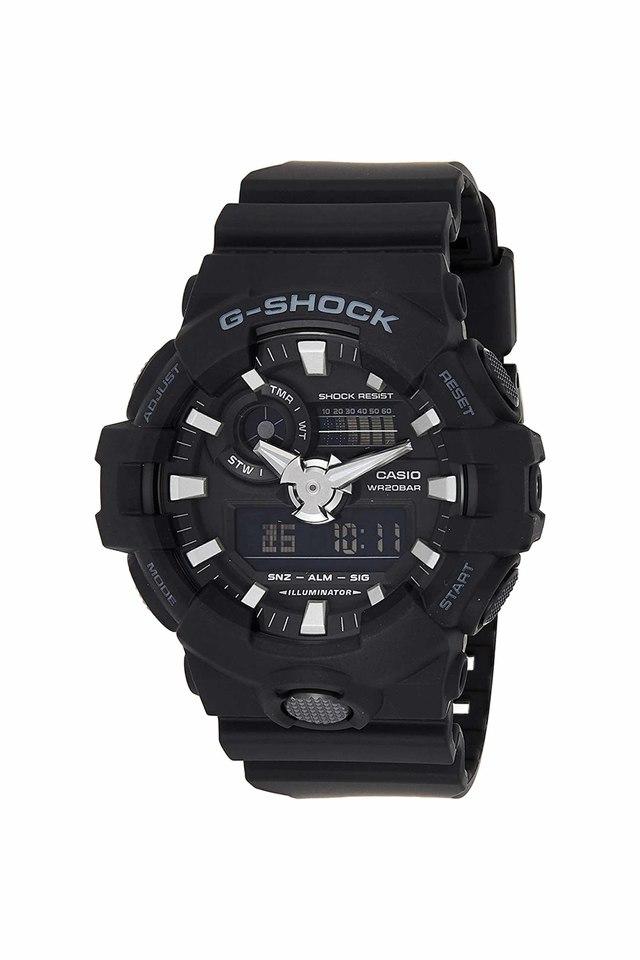 Buy CASIO Mens G Shock GA 700 1BDR G715 G Shock Analog Digital Watch Shoppers Stop