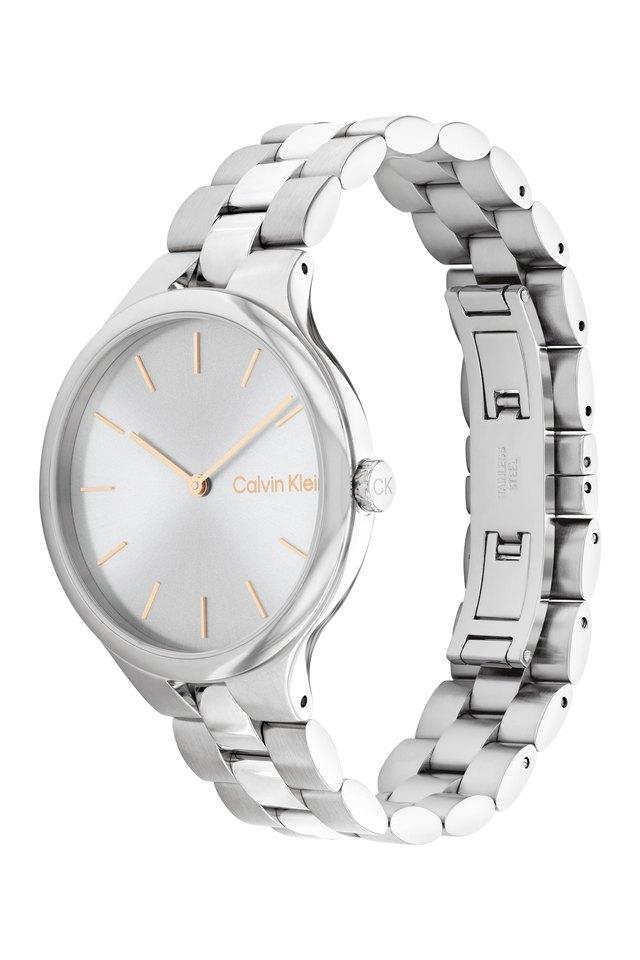 Calvin klein silver clearance watch