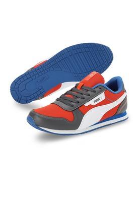 Puma red and blue hot sale shoes