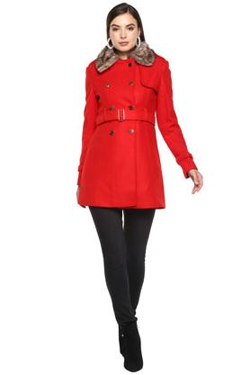 Womens Solid Coat