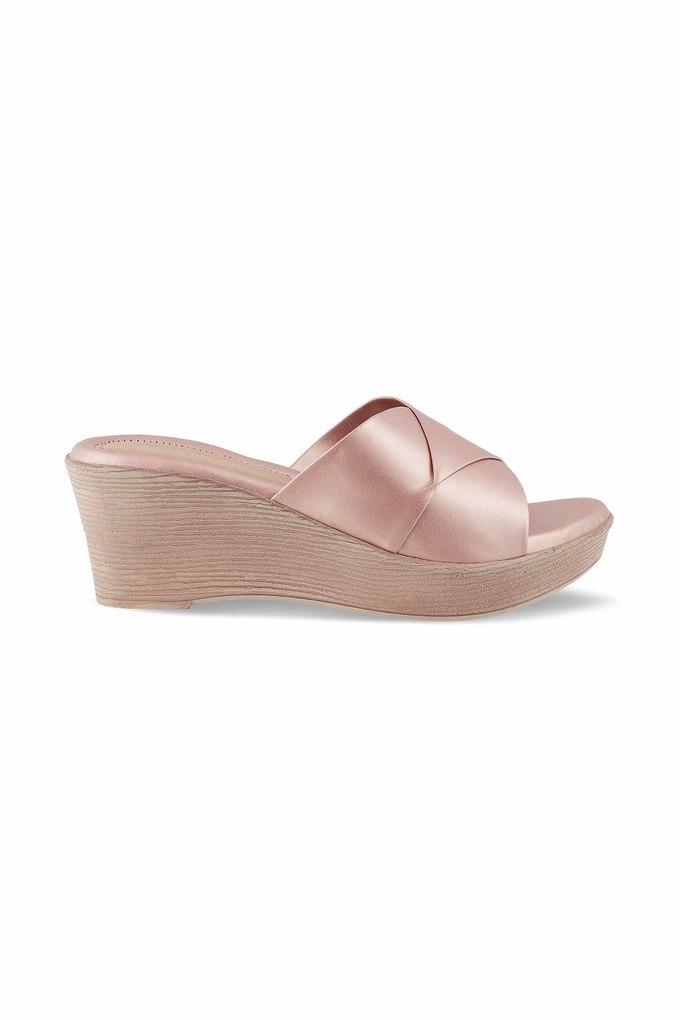 Rose gold wedges on sale sandals