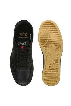 Buy RED TAPE Black Mens Black Sneakers