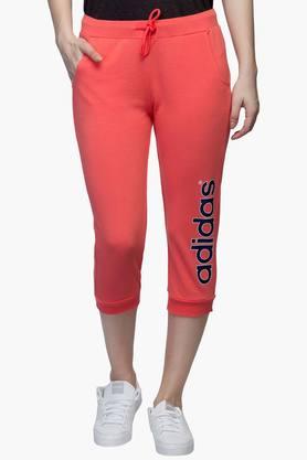 Adidas three best sale quarter track pants