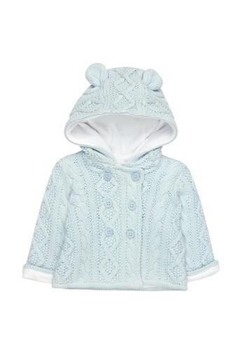 boys hooded cardigan