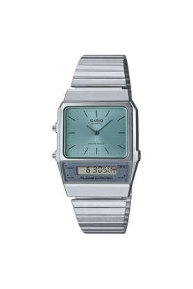 Casio retro blue digital hot sale watch