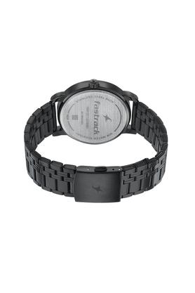 Fastrack watch ss on sale black 50m wr