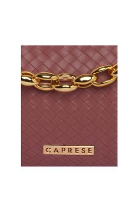 Caprese maroon solid handheld on sale bag