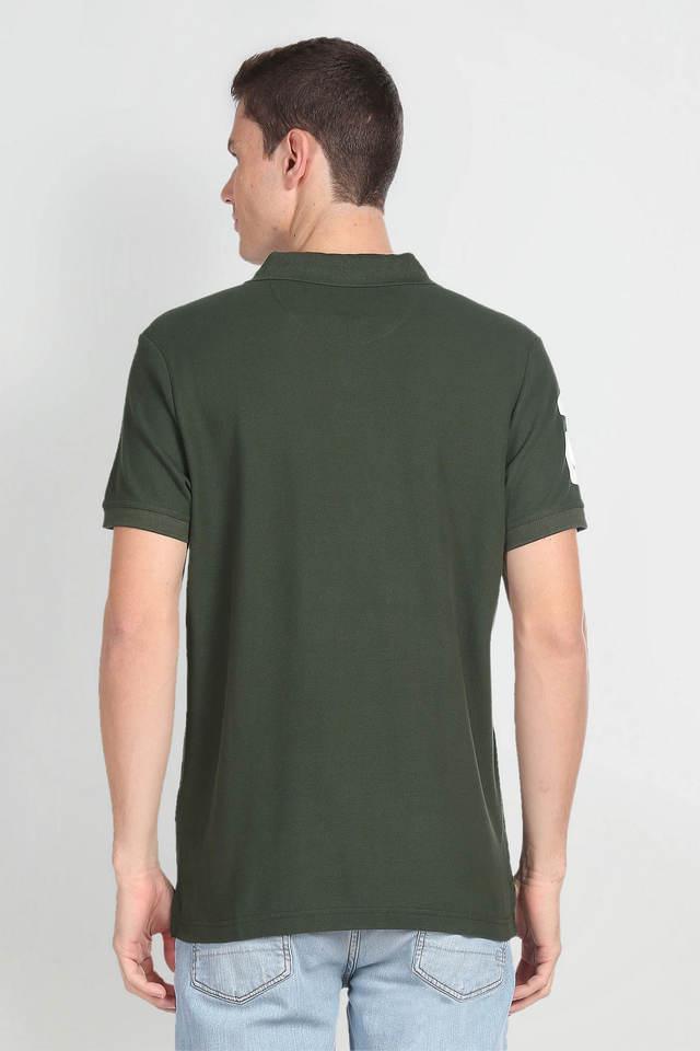 U.S. POLO ASSN. DENIM -  Green T-Shirts & Polos - Main