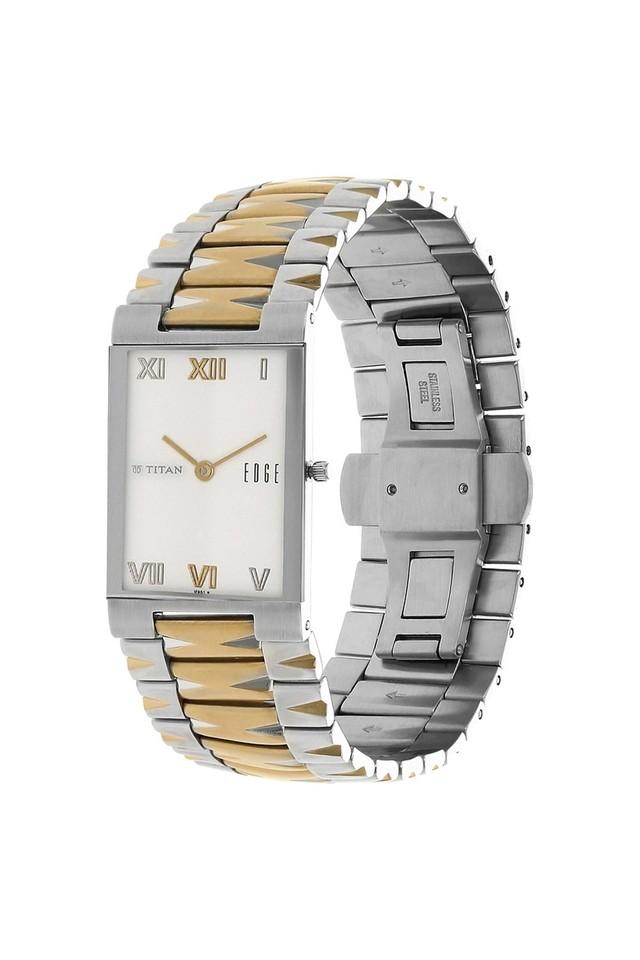 Buy TITAN undefined Mens Analogue Metallic Watch NK1296BM01A Shoppers Stop