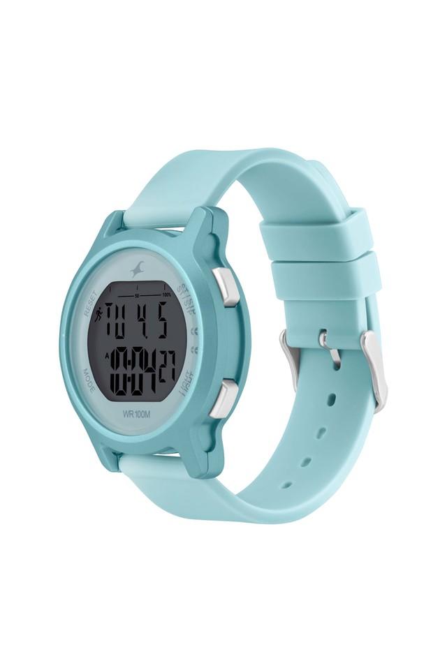 Girls 42.9 mm Streetline 2.0 Blue Dial Silicone Digital Watch