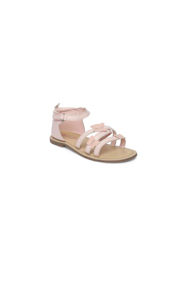 Buy ARIA NICA Girls PU Flap Pink Slip on Sandals Shoppers Stop