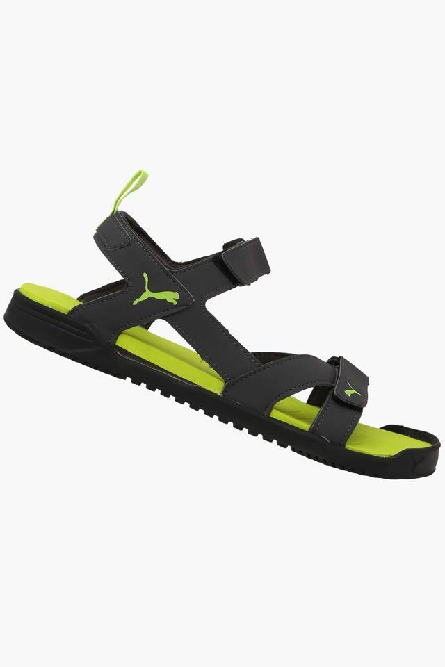 PUMA -  Black Sandals & Floaters - Main