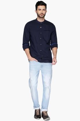 WROGN - Navy Casual Shirts - 3