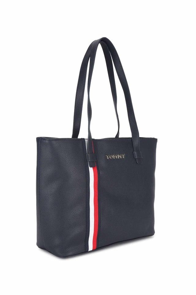 Buy TOMMY HILFIGER Jacquard Zipper Closure Women's Casual Tote Bag |  Shoppers Stop