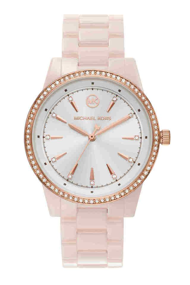 Buy MICHAEL KORS Womens Ritz White Dial Ceramic Analogue Watch MK6838 Shoppers Stop