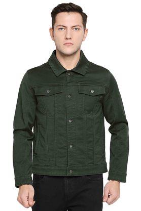 Fendi Double F Denim Jacket in Black for Men