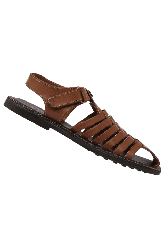 ALBERTO TORRESI -  Tan Sandals & Floaters - Main