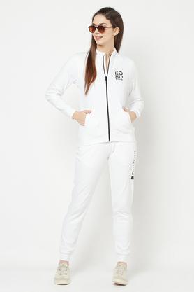 Ladies hot sale white tracksuit