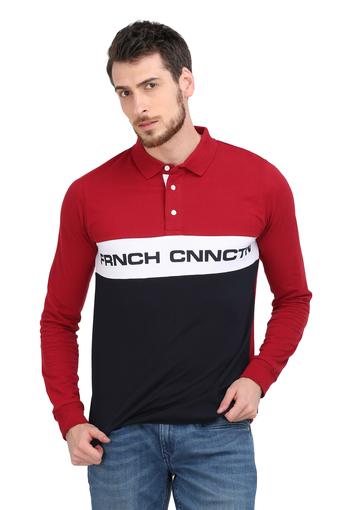 red polo t shirt mens