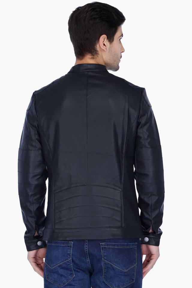 Izod men's leather clearance jacket