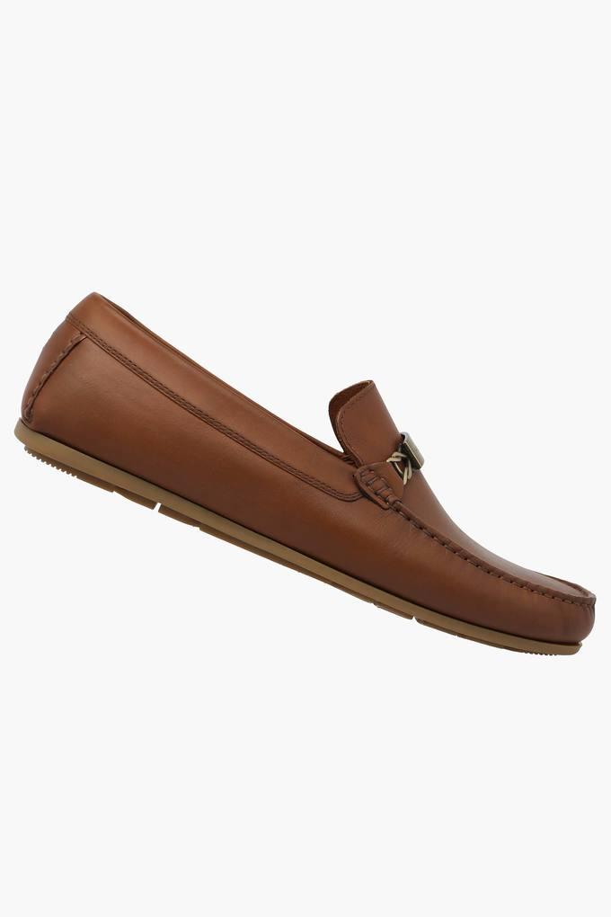 Buy TOMMY HILFIGER Mens Leather Slip On Loafers Shoppers Stop