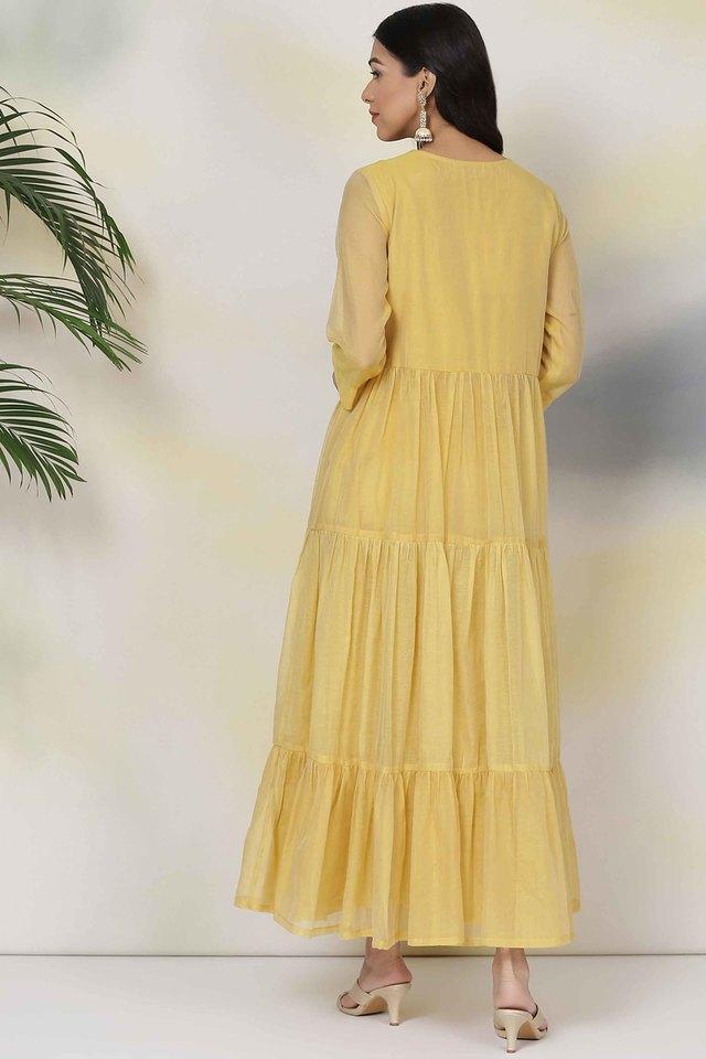 Biba 2024 yellow dress