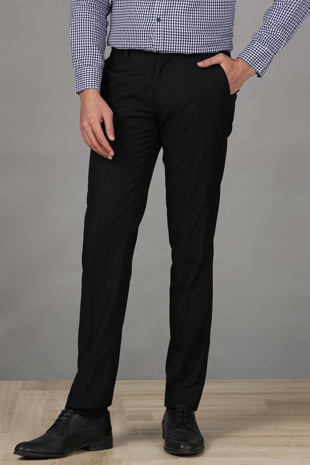 STOP -  Black Formal Trousers - Main