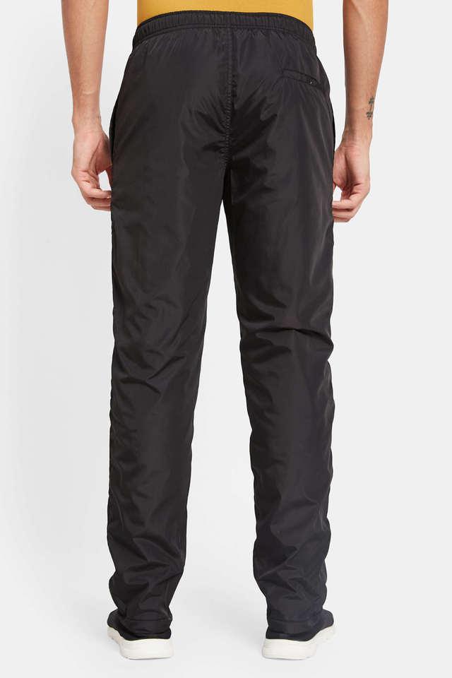 Solid Cotton Regular Fit Men's Track pant