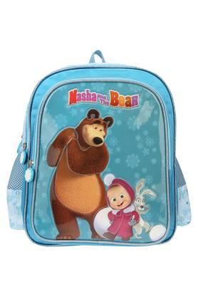 Unisex 3 Compartment Zip Closure Masha and the Bear Backpack